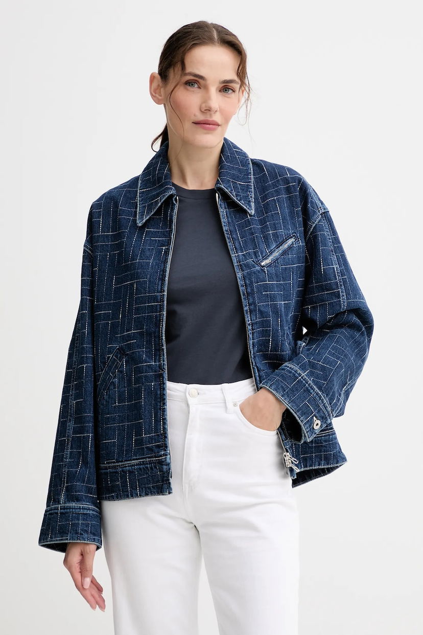 Bunda KENZO Kenzo Denim Jacket Modrá | FF62DV2566V3