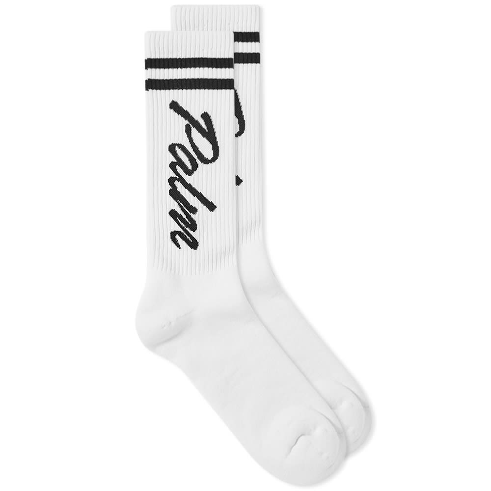 Ponožky Palm Angels PA Sports Sock Biela | PMRA001S23FAB0030110, 0