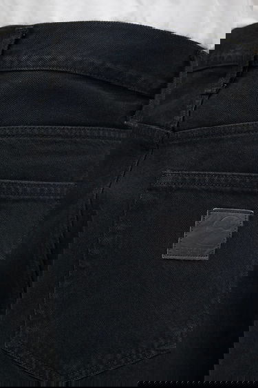 Džínsy Carhartt WIP Aaron Pant Loose Fit Wide Leg Čierna | I034237.01LF, 3