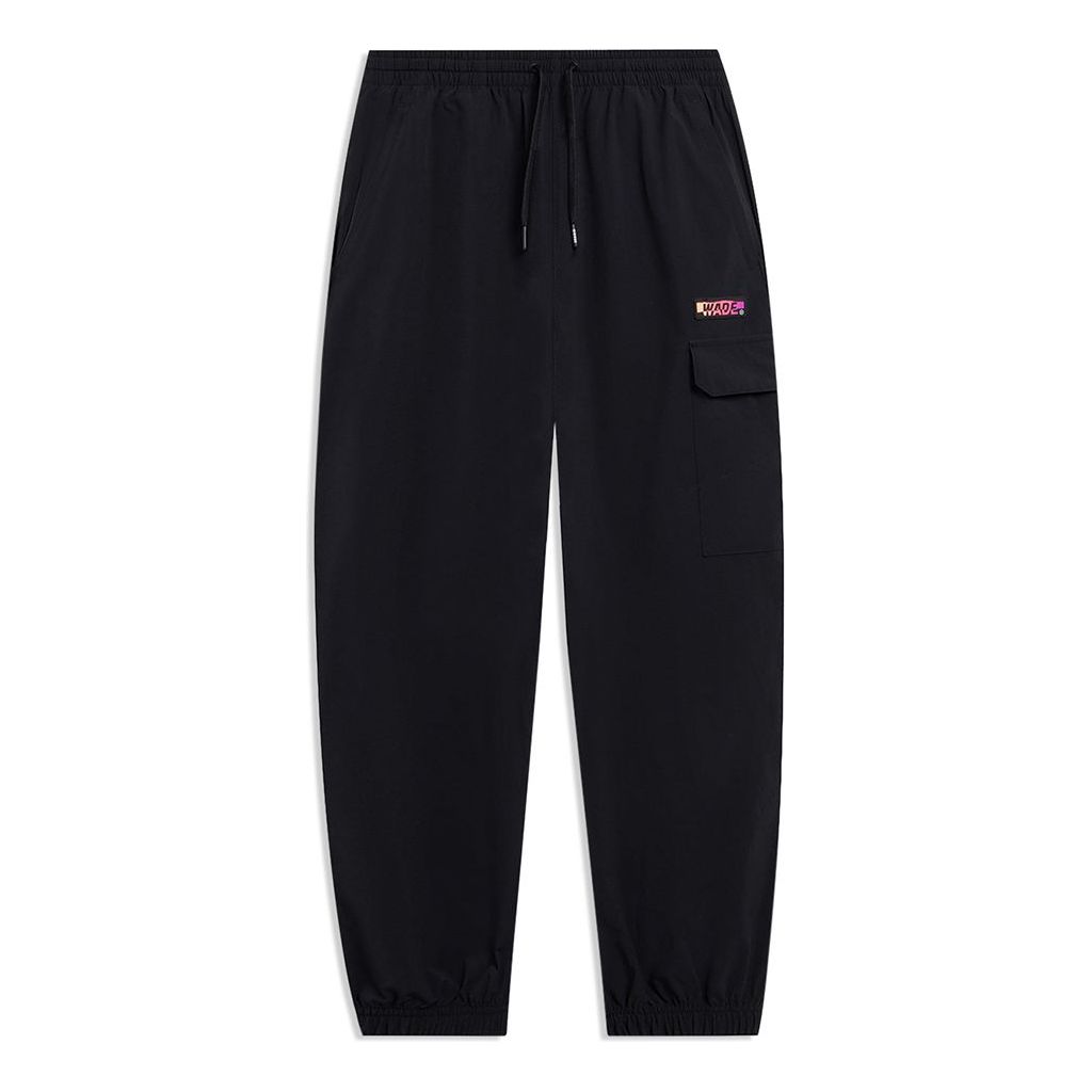 Cargo nohavice Li-Ning Wade Series Lifestyle Sweatpants Čierna | AYKT073-1, 0