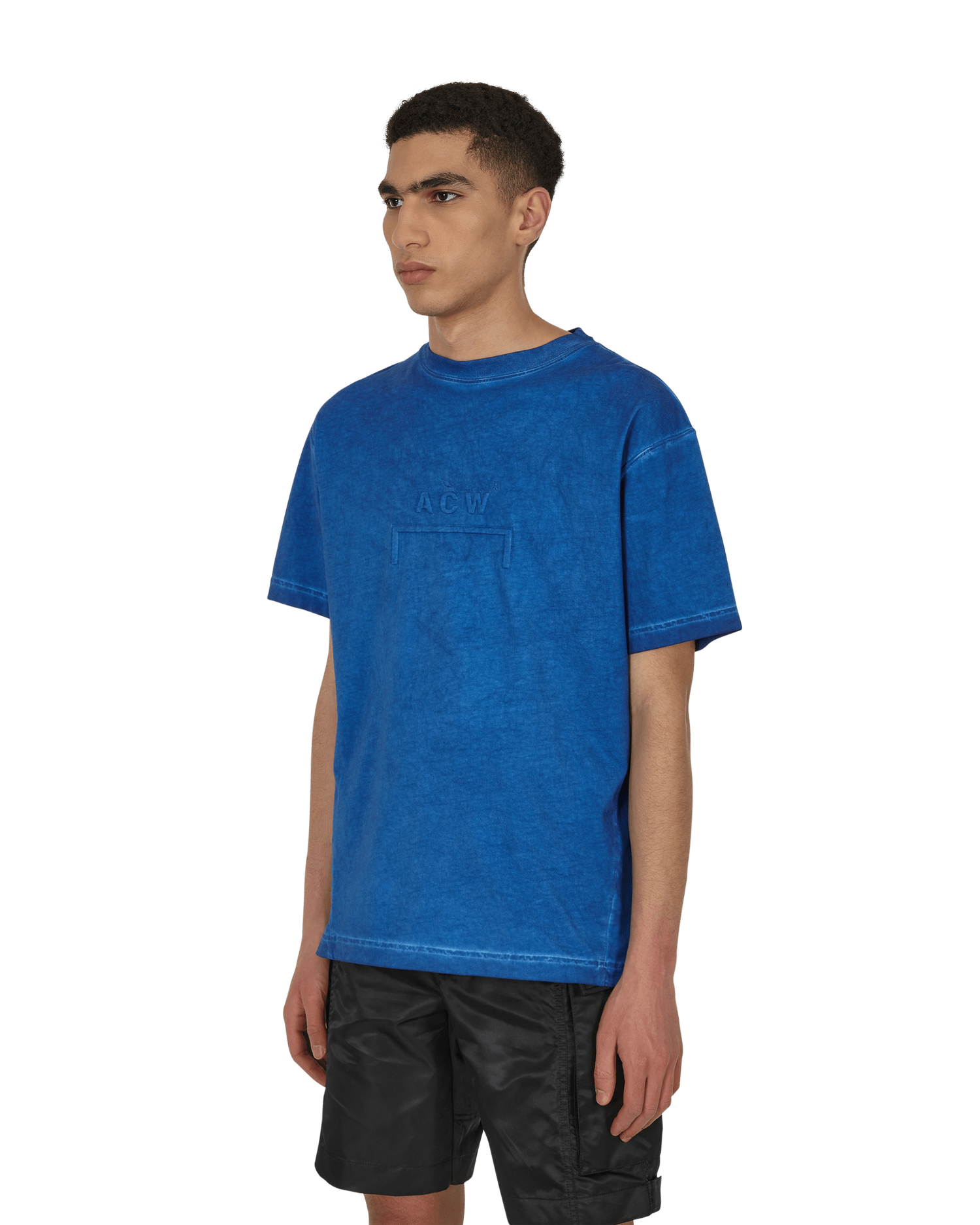Tričko A-COLD-WALL* Dissolve Dye T-Shirt Modrá | ACWMTS073 COBBLU, 1