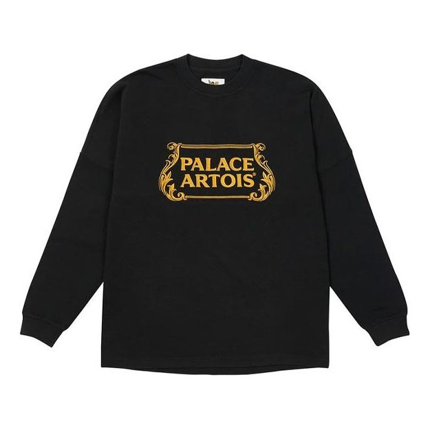 Mikina Palace Crossover Long Sleeve Čierna | PAL-SS21-3
