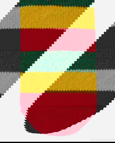 Ponožky KAPITAL Rainbowy Happy Heel Socks Rôznofarebný | EK-1365XS 1, 3