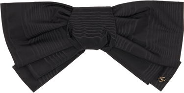 Spona Valentino Ribbed Bow Brooch Čierna | 7W2J0AS0UQA, 0