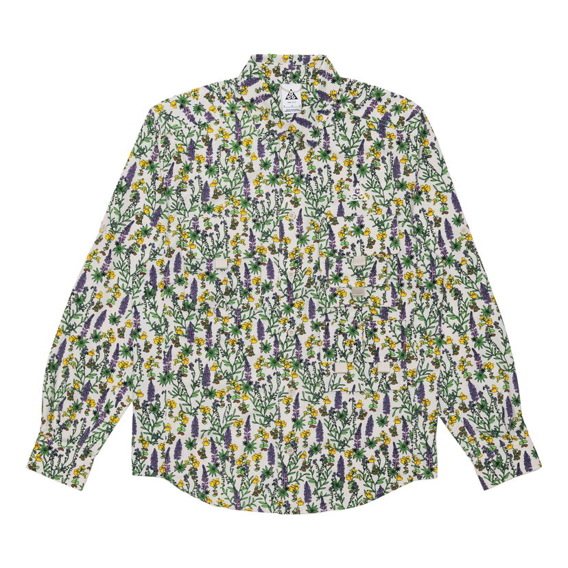 Košeľa Nike ACG UV Floral Long Sleeve Shirt Biela | DN3942-072