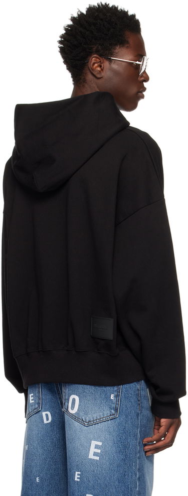 Mikina We11done Printed Hoodie Čierna | WD-TH3-22-807-U-BK, 2