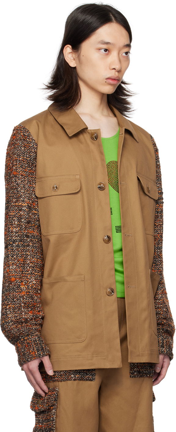Bunda Anna Sui Anna Sui Exclusive Barn Jacket Hnedá | M624D30, 1