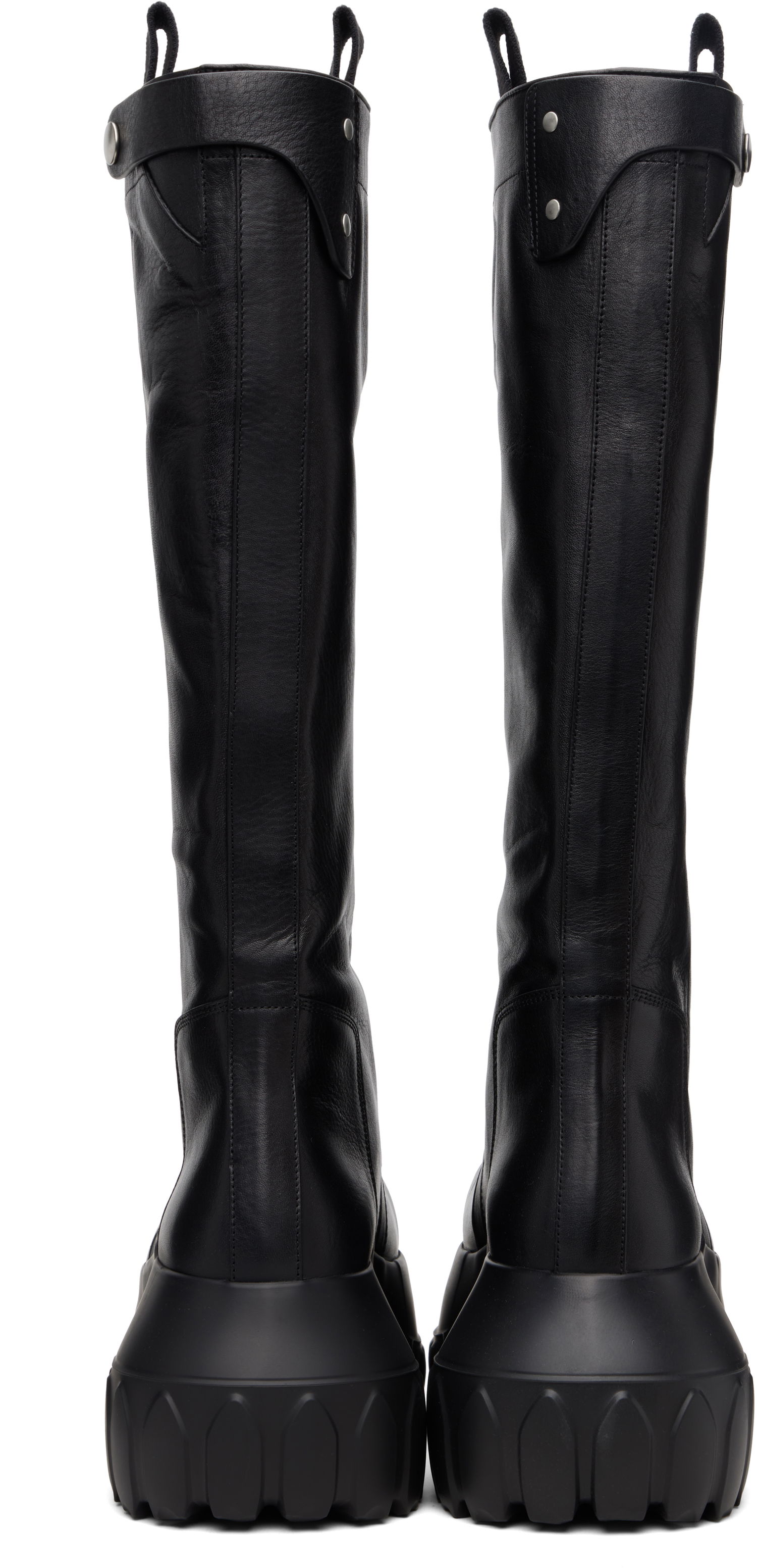 Tenisky a topánky Rick Owens Rick Owens Concordians Mega Tractor Tall Boots Čierna | RP02E4870 LOO, 1