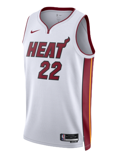 Dres Nike Dri-FIT NBA Swingman Miami Heat Association Edition 2022/2023 Biela | DN2083-100