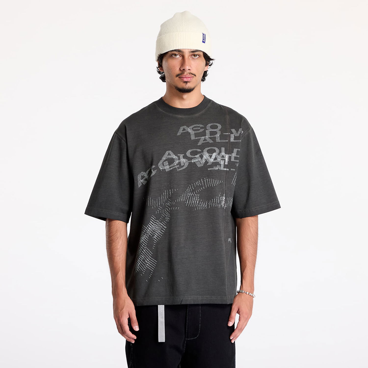 Tričko A-COLD-WALL* Annex T-Shirt Black Onyx Čierna | ACWMTS201 Black, 0
