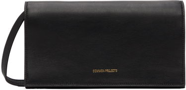 Taška cez rameno Common Projects Common Projects Small Leather Messenger Bag Čierna | ARTICLE 9190, 0