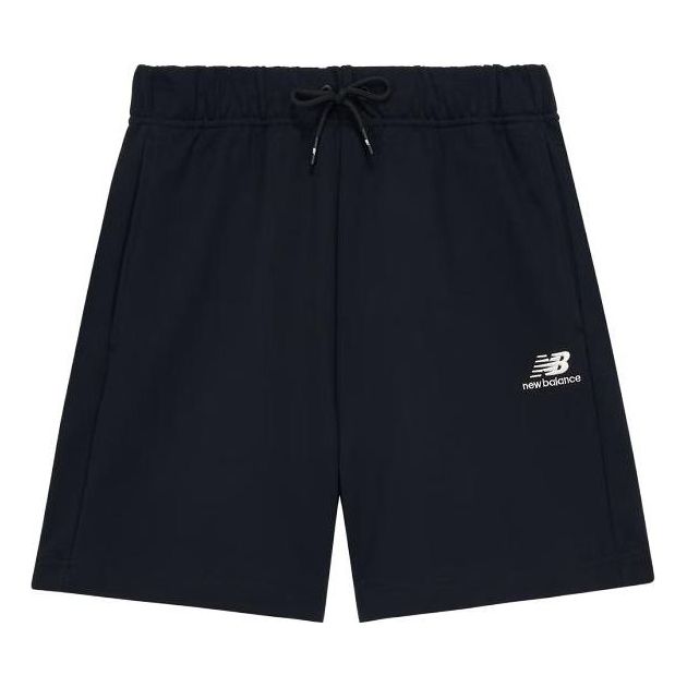 Šortky New Balance Logo Cotton Shorts Navy | 5VD24213-BK, 0