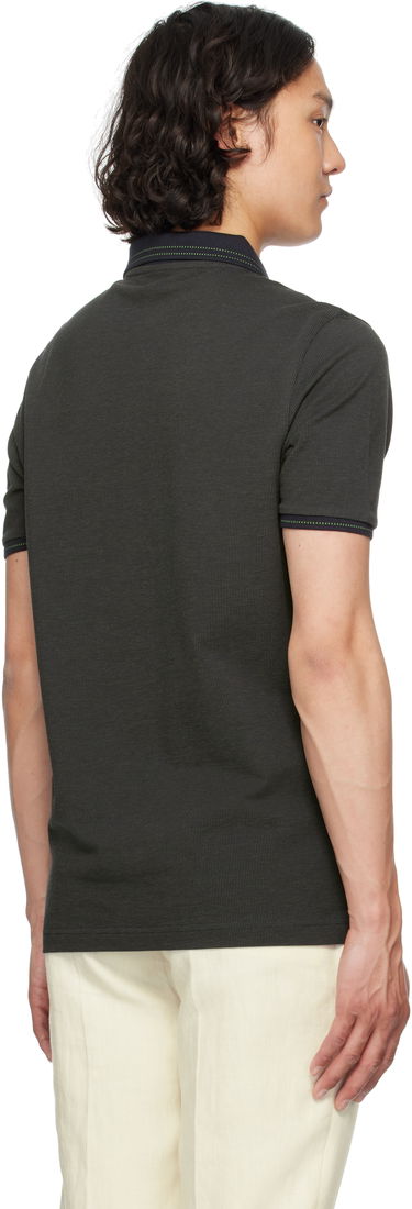 Polo tričko Paul Smith PS Paul Smith Micro Jacquard Organic Cotton Polo Zelené | M2R-081Z-P22277-49, 2