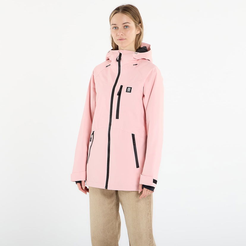 Bunda Horsefeathers Hooded Snow Jacket Lark Ružová | OW228A