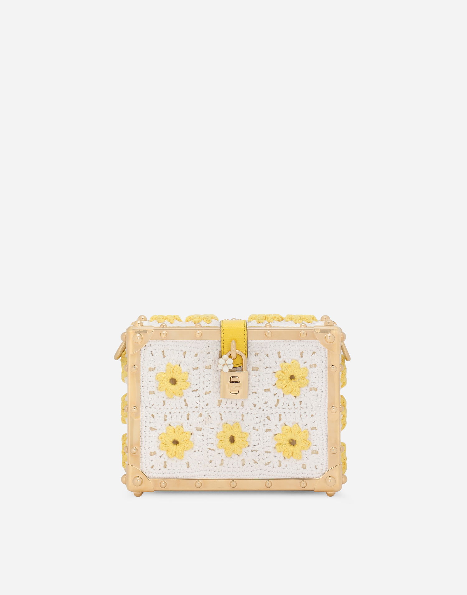 Kabelka Dolce & Gabbana Dolce & Gabbana Dolce Box Crochet Shoulder/Crossbody Bag Biela | BB7165AY5668B907, 0