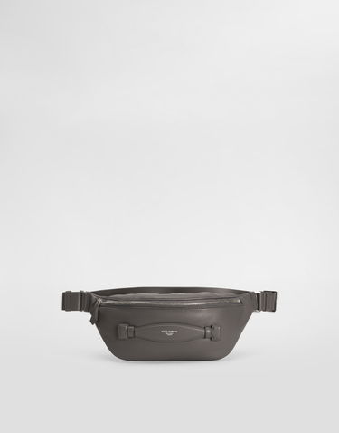 Ľadvinka Dolce & Gabbana Dolce & Gabbana Calfskin Nappa Leather Belt Bag Šedá | BM2434AF98480730, 0