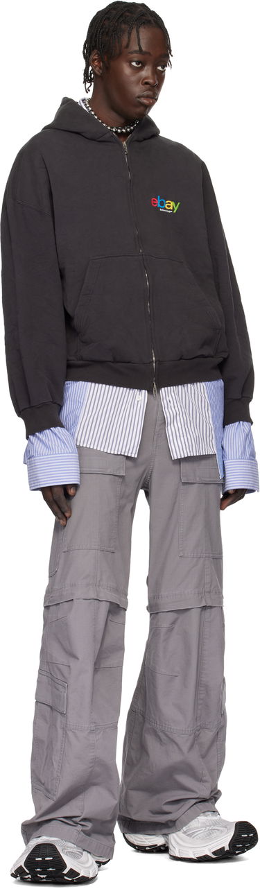 Cargo nohavice Balenciaga Flared Cargo Pants Šedá | 768810TKP279243, 4