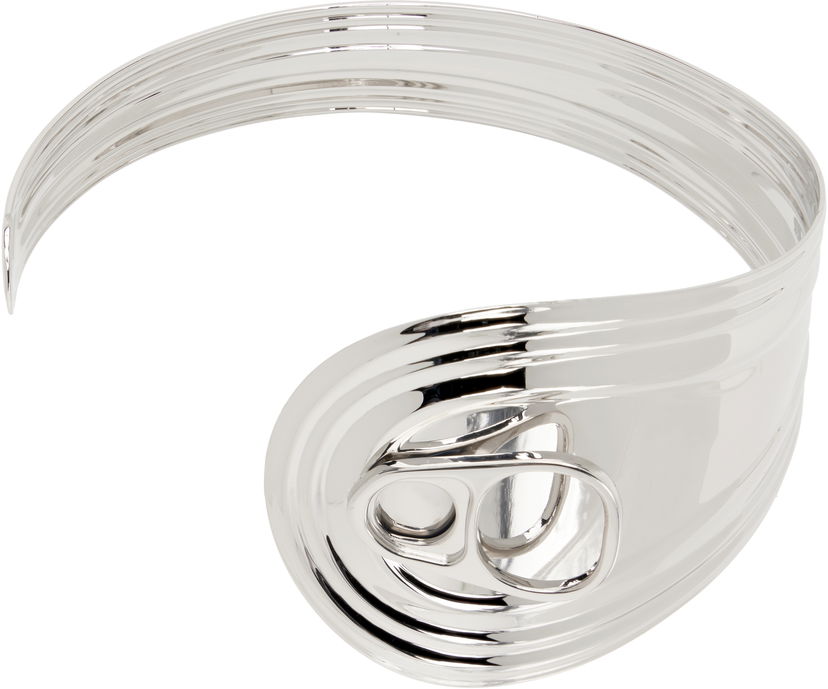 Náhrdelník Jean Paul Gaultier Jean Paul Gaultier Pull Tab Can Choker Metalická | 25/04-W-JW031-X053-91