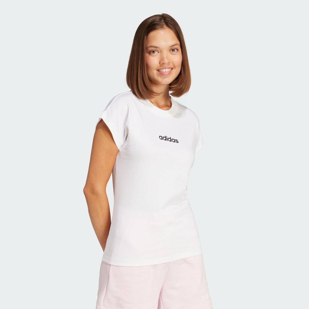 Tričko adidas Performance Cotton T-Shirt Biela | JC8239, 0