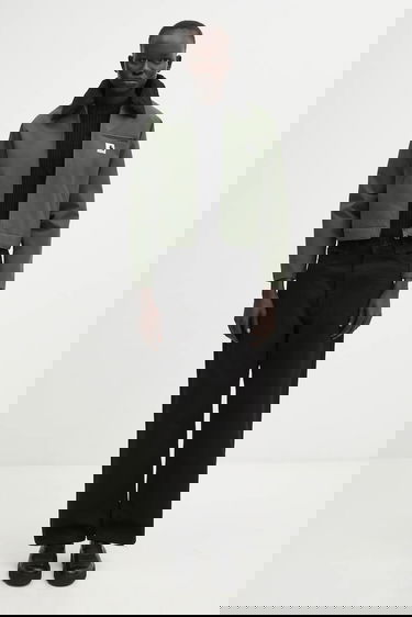 Bunda Carhartt WIP Newkirk Cropped Jacket with Faux Fur Collar Zelené | I035699.3CWXX, 5