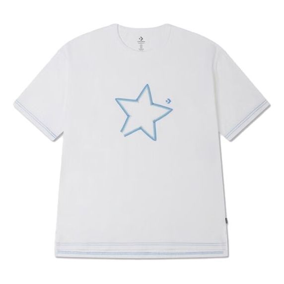 Tričko Converse Star Graphic T-Shirt Biela | 10025871-A01