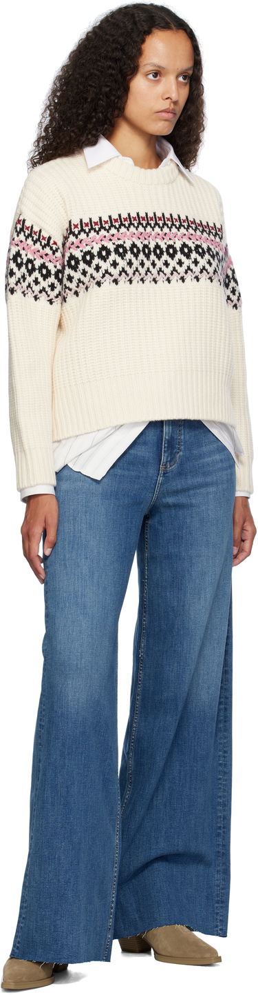 Džínsy rag & bone Rag & Bone Flexi Sofie Wide-Leg Jeans Modrá | WDD24F2952FUWI, 3