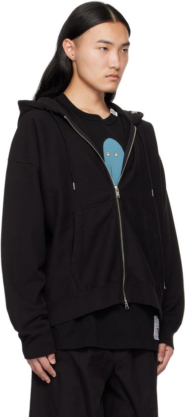 Mikina Maison MIHARA YASUHIRO Zip Parka Hoodie Biela | I13PK521, 4