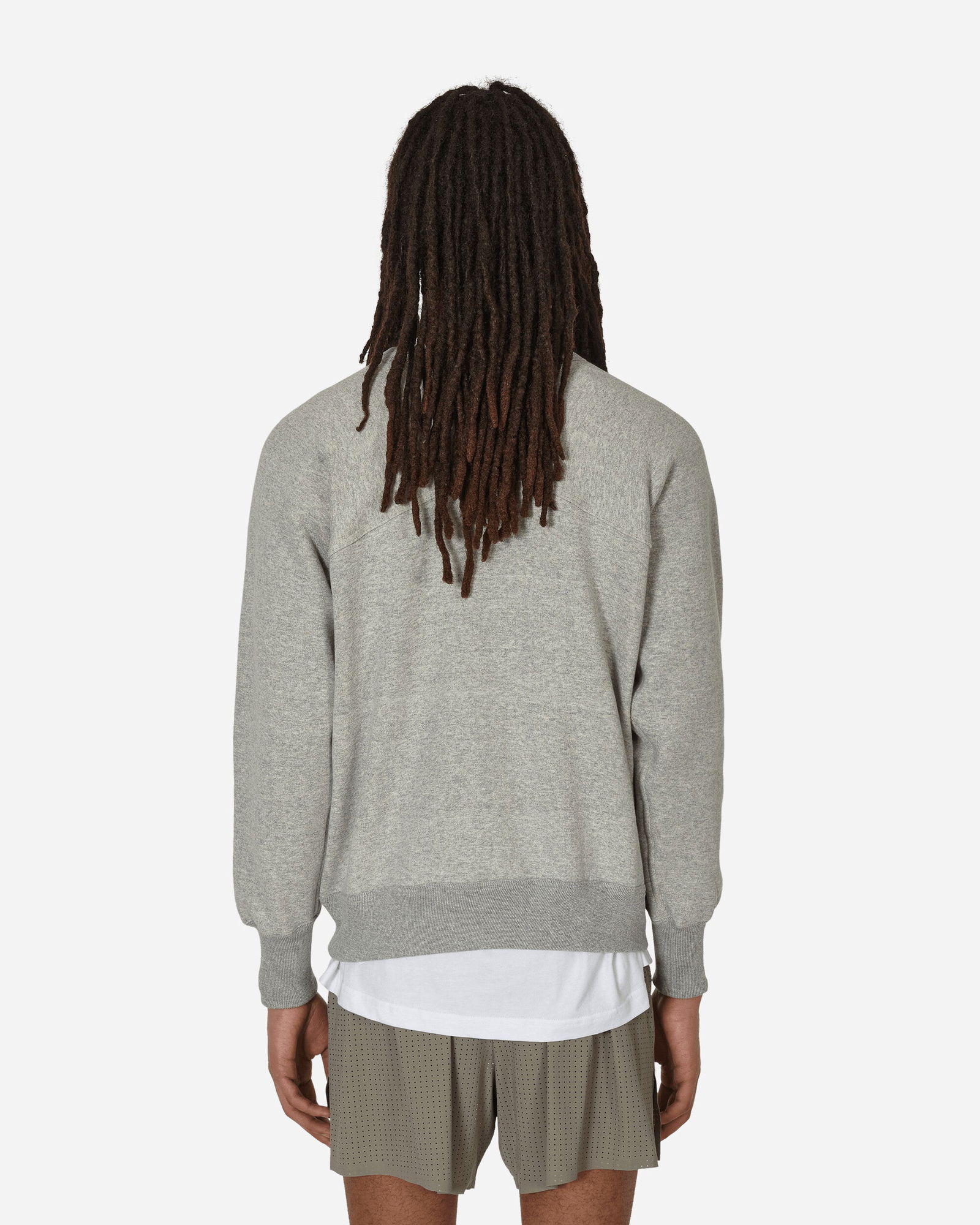 Made in Japan Crewneck Sweatshirt Silver Gray