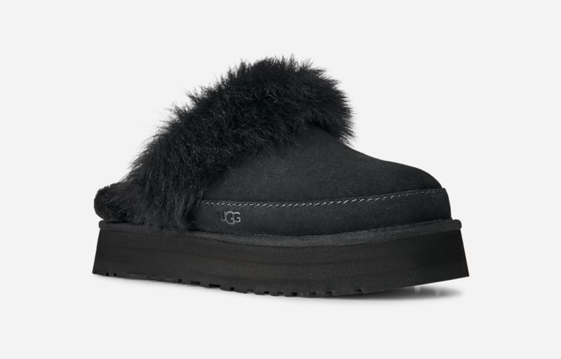 Tenisky a topánky UGG Disquette Chalet Slipper Čierna | 1173930-BLK, 1