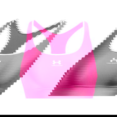 Podprsenka Under Armour HeatGear Mid Padless Bra Ružová | 1373865-652, 2