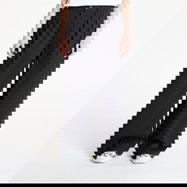 Nohavice New Balance Wide Leg Pleated Trousers Čierna | NBWP51538BK, 4