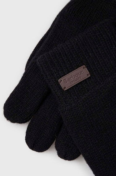 Rukavice Barbour Carlton Knit Gloves Čierna | MGL0065, 1