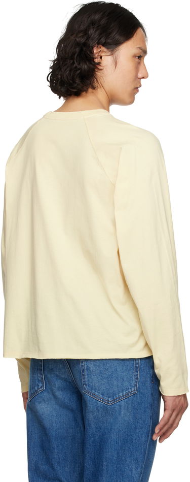 Tričko The Row The Row Jameson Long Sleeve T-Shirt Žltá | 875-K636, 2