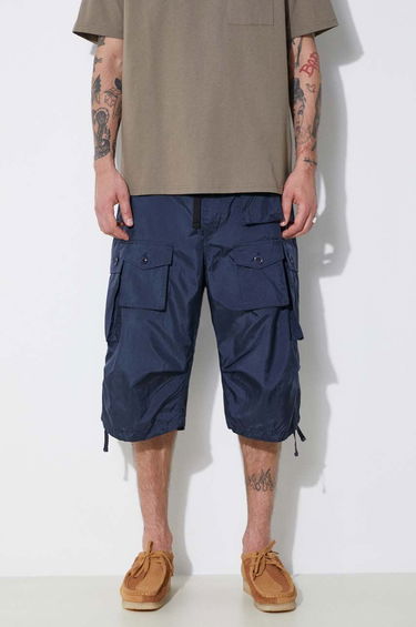 Šortky Engineered Garments Engineered Garments FA Cropped Cargo Shorts Navy | OR276.DZ028, 0