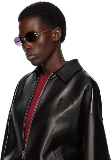 Slnečné okuliare Cartier Cartier 'Signature C de Cartier' Sunglasses Fialová | CT0551S-004, 3