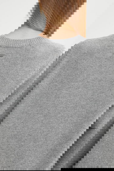 Sveter Barbour Barbour Woodhouse Knitted Jumper Šedá | LKN1666GY15, 3