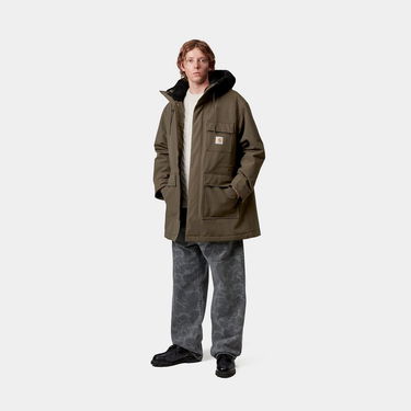 Parka Carhartt WIP Siberia Hooded Parka with Faux Fur Lining Vitola Zelené | I035365_5, 3
