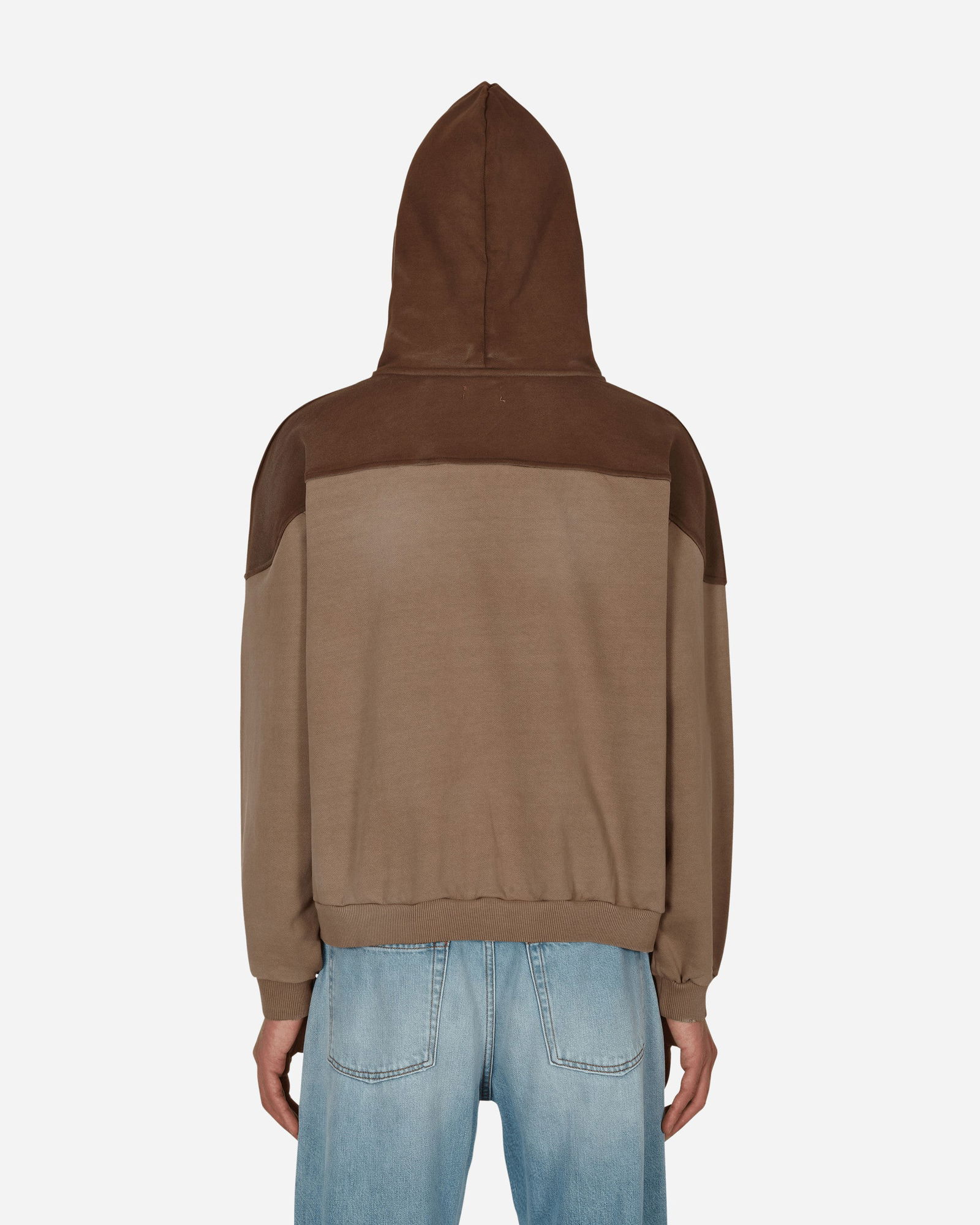 Two Tone Hooded Sweatshirt