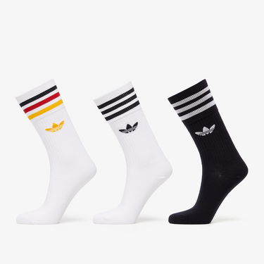 Ponožky adidas Originals Crew Socks 3-Pack Rôznofarebný | HM2740, 0