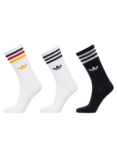Ponožky adidas Originals Crew Socks 3-Pack Rôznofarebný | HM2740
