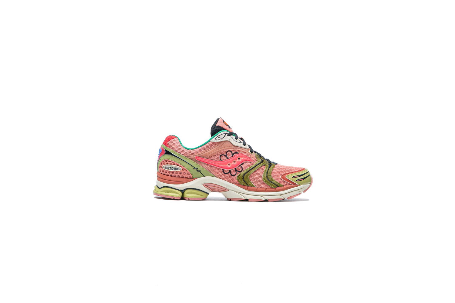 Tenisky a topánky Saucony Jae Tips x Progrid Triumph 4 ‘Virginia Creeper’ - Flowers Grow Uptown Pack Ružová | S70966-2, 1