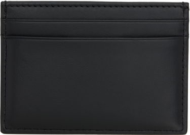 Peňaženka BOSS Buffed Leather Card Holder Čierna | 50546166, 1