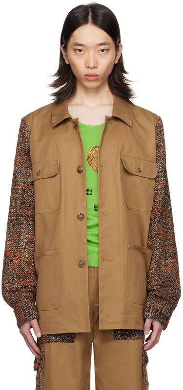 Bunda Anna Sui Anna Sui Exclusive Barn Jacket Hnedá | M624D30, 0