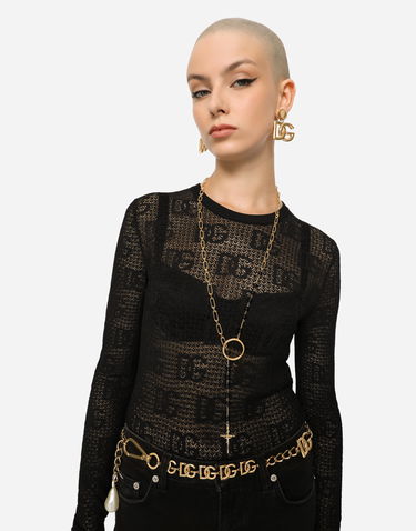 Náhrdelník Dolce & Gabbana Dolce & Gabbana Gold Metal Rosary Necklace Metalická | WNN8S3W1111ZOO00, 1