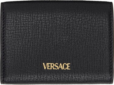 Peňaženka Versace Medusa Biggie Trifold Leather Wallet Čierna | 1011456_1A10544, 1