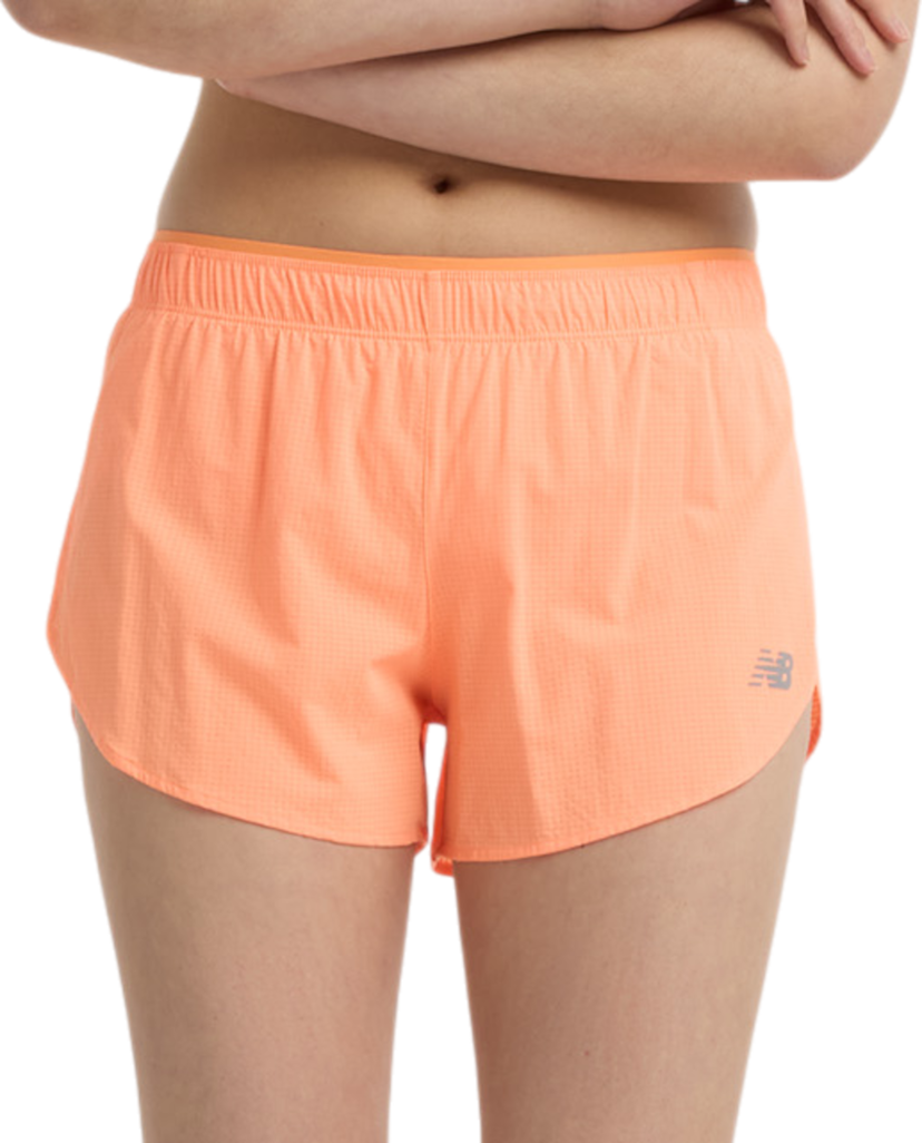 Šortky New Balance RC Ultra Light Split Short 3" Oranžová | ws51288-hmo
