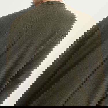 Sveter Rick Owens Rick Owens Knit Crew Sweater Zelené | RU02E1684-WSBR-25, 5