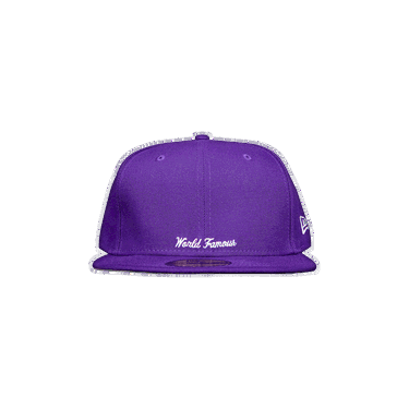 Šiltovka Supreme New Era x Reverse Box Logo Hat Fialová | SS21H29 PURPLE, 0