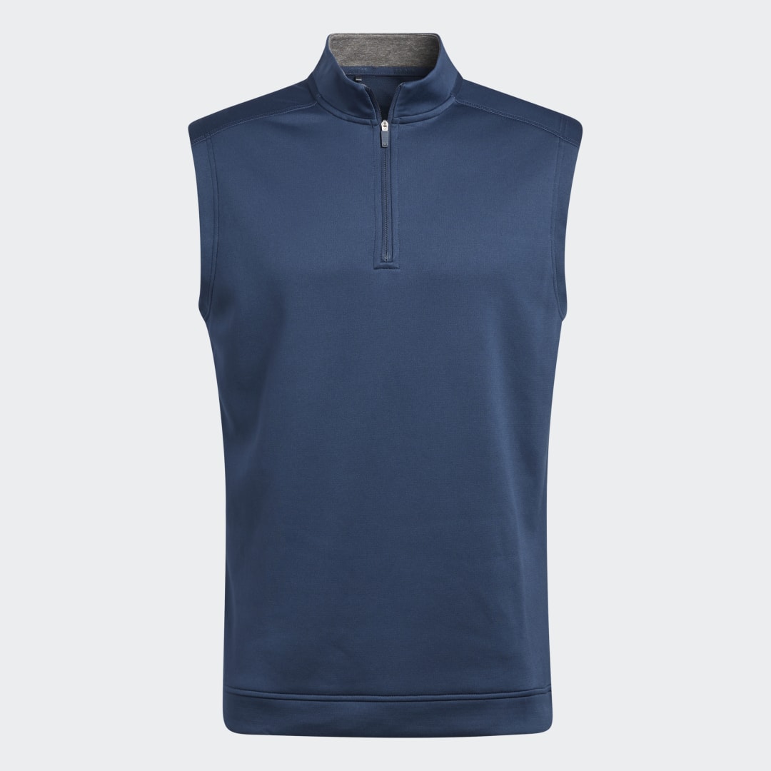 Vesta adidas Originals Club Quarter-Zip Vest Navy | GH7081, 1