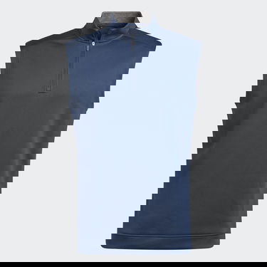 Vesta adidas Originals Club Quarter-Zip Vest Navy | GH7081, 1
